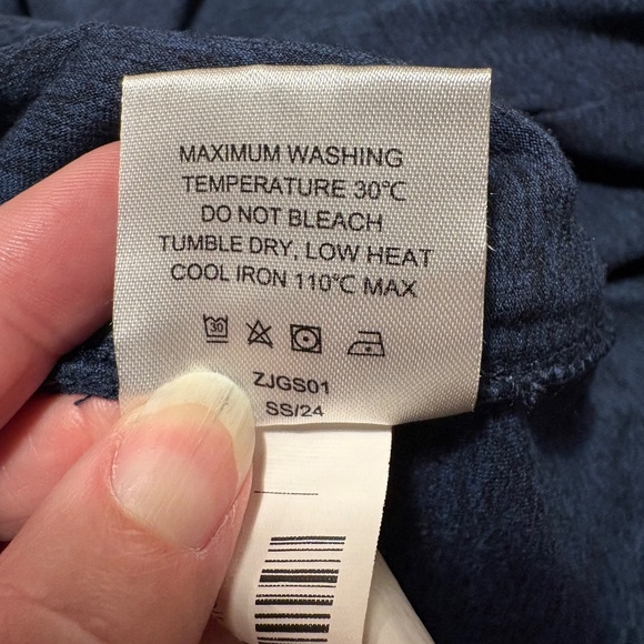 Quince performance zip hoodie - navy - size XL - Picture 5 of 10